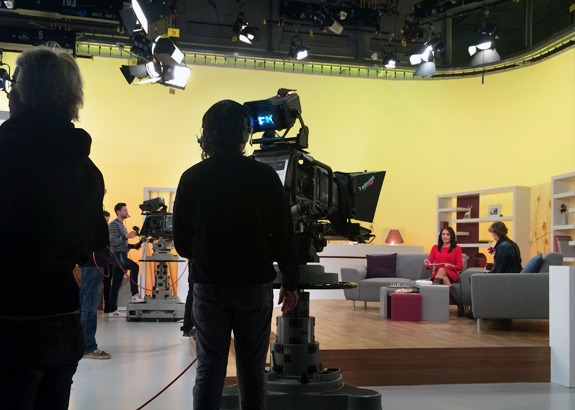 Britta in „Hallo Hessen“ im HR-Fernsehen