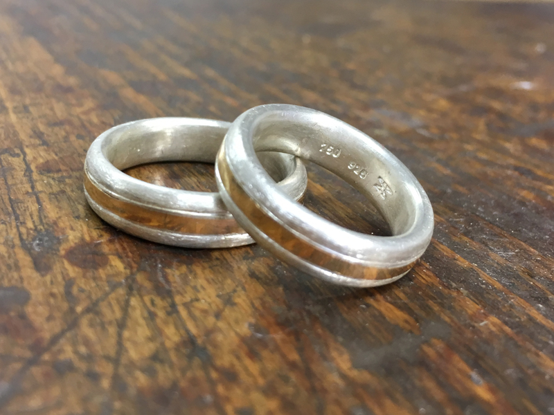 Silberne Trauringe werden aufgewertet