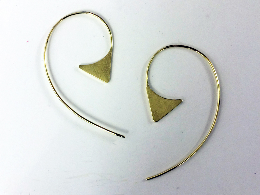 Schlichte Ohrhänger