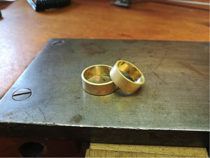 Bicolor Ringe – von Miriam