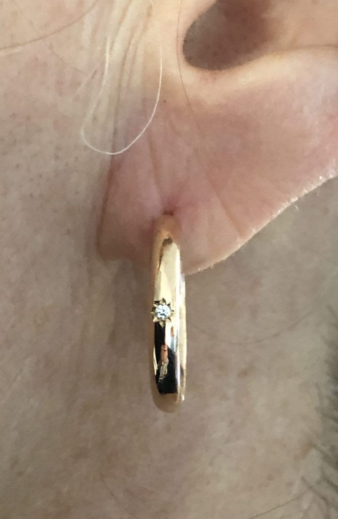 die dazu passenden Creolen