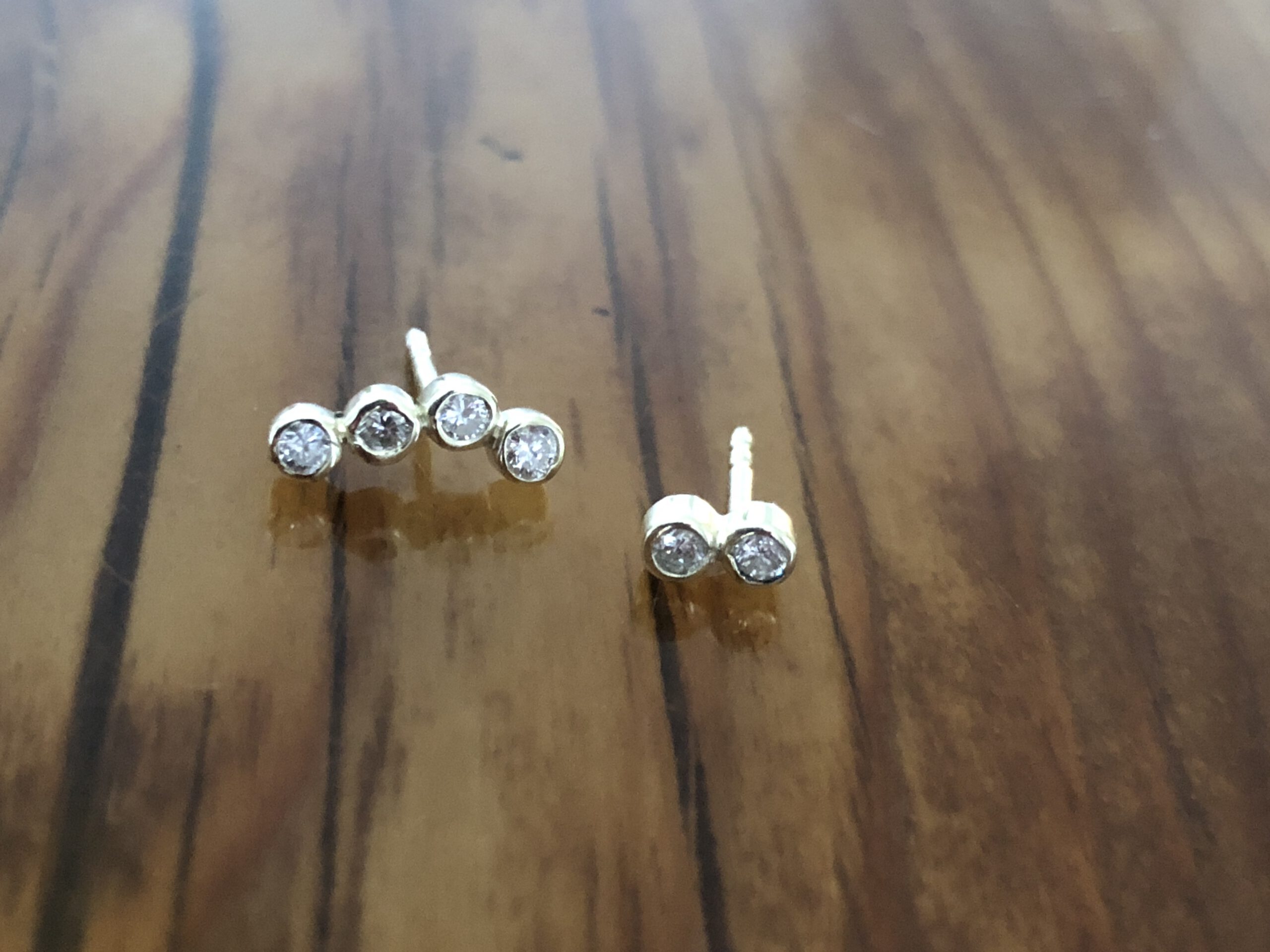 Brillant-Ohrhänger, verschiedene Beispiele