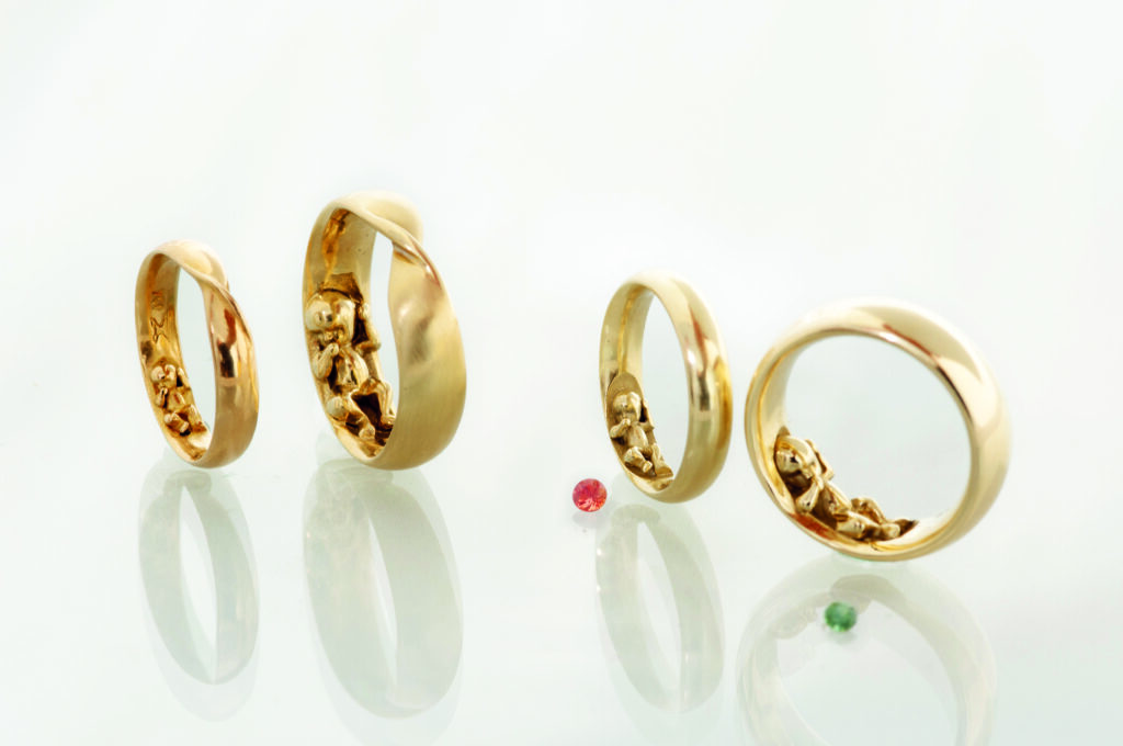 Glückskind Ring Jamie und Twisted